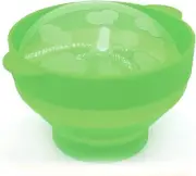 The Original Popco Silicone Microwave Popcorn Popper with Handles, Green