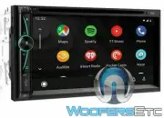 POWER ACOUSTIK CPAA-70D 7" ANDROID AUTO APPLE CAR PLAY BLUETOOTH CD DVD USB AUX