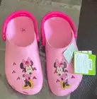 Only One AVAILABLE-No MORE of These Disney Minnie Mouse Crocs Men's 5 Women's 7