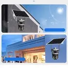 Outdoor Security Camera 2 Way Talk Solar Panel Camera Smart Alarm Support 4G