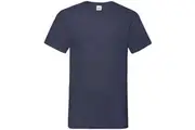 Fruit of the Loom Mens Value V Neck T-Shirt (Deep Navy) (XXL)