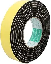 Strong Double-Sided Tape,2pcs Multi-Purpose Tape 3 Meter 30 mm x 5 mm Single-Side Adhesive Shockproof Sponge Yellow Black
