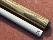 Schmelke Bocote Into Cocobolo Pool Cue With Maple Shaft.