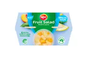 Spc Less Sugar Diced Fruit Salad In Juice Fruit Cups 4 X 120g