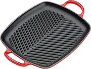 [Le Creuset] Signature 20201300600422 Rectangular Shallow Grill Cast Iron Enamel 30 cm Cherry