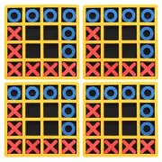 4set EVA Board Game Toy Puzzle Chess Game Parent-Child Interaction Game Board