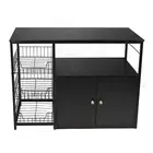 Microwave Shelf Organizer Rack Pot Storage for Dining Room Living Room