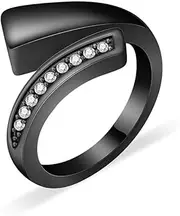 DOTUIARG Urn Ring for Ashes for Women Ash Ring Memorial Cremation Jewelry Bereavement Keepsakes Loss of a Loved One