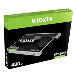 【KIOXIA 鎧俠】Exceria Sata SSD 480GB(LTC10Z480GG8)