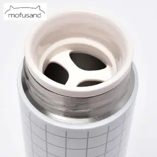 【日本東亞金屬】mofusand貓咪不鏽鋼保冷保溫杯 保溫杯(400ml、3色可選 貓福珊迪 保溫瓶)