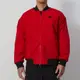 Adidas CM WV JKT 男款 紅色 舒適 立領 口袋 寬鬆 外套 IZ1614