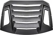 TML Rear Window Louver Compatible for Subaru 2013-2020 BRZ 2013-2016/Scion FR-S 2017-2020/Toyota GT86 ABS Window Sunshade Cover Matte Black