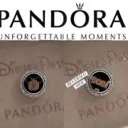 Disney Parks Exclusive Pandora Mickey Mouse Halloween Boo Pumpkin Charm