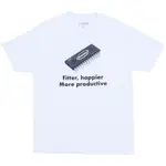 PLEASURES HAPPIER T-SHIRT 黑白兩色 短袖T恤 洛杉磯品牌