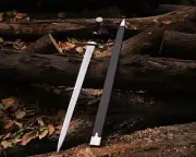 Geralt Of Rivia Cosplay Swords, The Witcher Wild Hunt Swords, White Wolf Monster