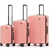 3pc Interstellar Trolley Travel Carry Suitcase Luggage Set 2.0 Peach