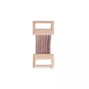 Coffee 20x Hooks Buckles Metal Clamps Elastic Bandage Clips Wrap Stretch