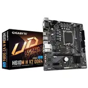 Gigabyte H610M H V2 DDR4 1.0 LGA 1700 mATX Motherboard, 2x USB 3.2, 4x USB 2.0