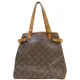 【二手名牌BRAND OFF】LOUIS VUITTON LV 路易威登 棕色 原花 PVC塗層帆布 Batignoires Verticul 肩背包 M51153