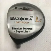Tour Edge Bazooka Fairway Wood - #7 Wood / 22° Loft - Left Hand CLUB HEAD ONLY!