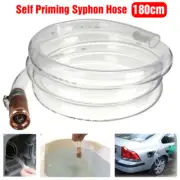 6FT Siphon Hose Syphon Pump Self Priming Jiggler Transfer Liquid Fuel Water Oil