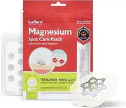 FreeGo Magnesium Acne Patches for Face. Blemish.Zit & Dark Spots from Post-Blemish, Acne .Zit. Self Dissolving,Hydrocolloid, Tee Tree oil & more (M 10pc)