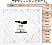 Tiger Tough Products MERV 10 MPR 1000 Replacement Air Filter, Pleated HVAC Design Perfect Fit for AC & Furnace Systems, 10x11x1, Pack of 12 (Actual Size: 10 x 11 x 0.75 Inches)