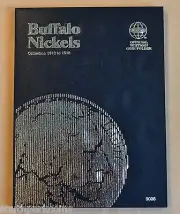 Whitman Coin Folder - Buffalo Nickel #9008, 1913 to 1938*