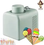Automatic Ice Cream Maker,Knob Control Frozen Dessert Maker,500ml / 4 Modes Soft Serve Ice Cream Machine,Keep Cold in 8H, Frozen Yogurt Maker with Detachable Paddle, for Making Soft Serve