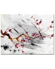 Ready2HangArt Painted Petals XII Canvas Wall Art by Tristan Scott