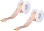 2 Rolls Follow up Shoe Pads Adhesive Heel Pads Waterproof Heel Liner Heel Sticker High Heel Pads Scar Covering Tapes Heel Protective Tape Scar Covers Beige Silicone Gel Baluue