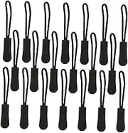 Gadpiparty 50Pcs Zipper Pull Replacement Tabs Zipper Extension Pulls for Clothing Bags and Luggage Convenient and Practical Zipper Repair