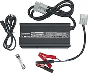 DIGISHUO 14.6V LiFePO4 Charger 14.6V 20A 12V 20A LifePO4 Battery Charger | with Andersn Plug and Clip | Multi-Stage Intelligent Maintainer for 12V Lithium Iron Phosphate Batteries