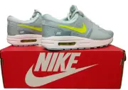 New Nike Air Max Zero Essential Glacier Blue/Volt-White size 5.5y GS 881229 400
