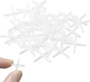 500 Pcs Tile Spacers 2mm, Floor Wall Tiling Grouting, DIY Paving, Garden Slabs
