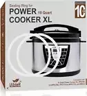 Original Sealing Ring for 10 Qt Power Pressure Cooker XL Replacement Silicone