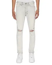 Ksubi Van Winkle Skinny Jeans in White Snow