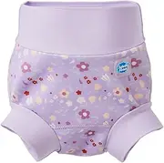 Splash About Baby & Toddler Swim Happy Nappy, Lilac Spring, 2-3 Years, Lilac Spring, 1-2 Years