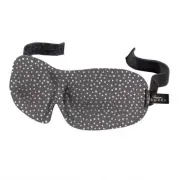 Bucky 40 Blinks Granite Dots Sleep Mask Contoured Travel Padded Foam Blindfold