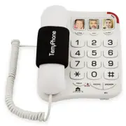 Big Button Phone for Seniors - Corded Landline Telephone - One-Touch Dialling...