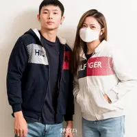 在飛比找蝦皮商城精選優惠-[現貨] TOMMY HILFIGER 青年版 羊羔毛撞色漸