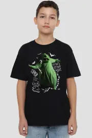 The Nightmare Before Christmas I'M Oogie Boogie Kids T-Shirt Black