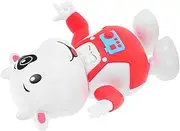 KOMBIUDA Light Up Singing for Interactive Musical with Sound and Lights Electric Walking Cow for Entertainment and Learning