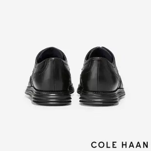 【Cole Haan】OG WINGTIP OX 翼尖雕花 正裝牛津男鞋(純黑-C27984)