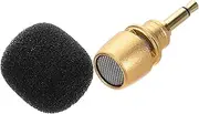 Milisten Mini Phone Microphone Portable Plug in Condenser Mic for Voice Recording Video Vlogging and Podcasting Durable Stereo Microphone for Phones and Tablets