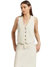 [Brixton] Ryder Vest in White