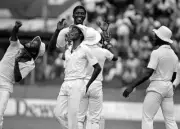 West Indies Cricket Great Joel Garner 1980S No 3 Old Photo