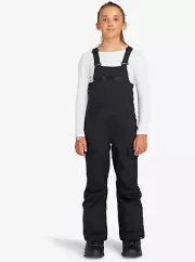 Roxy Non Stop Bib Snow Pants - Youth Girls - Medium / Black
