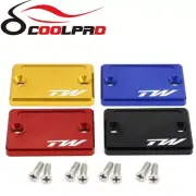 TW CNC Front Brake Reservoir Fluid Cover Cap For YAMAHA TW 200 2002-2024