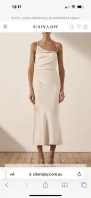 Shona Joy Silk Dress new with tags never worn
